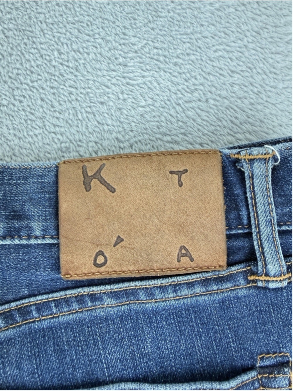 Hiroshi Kato Men's Size 38 W X 30 L The Pen Slim Red Selvedge Zipper Fly Jeans